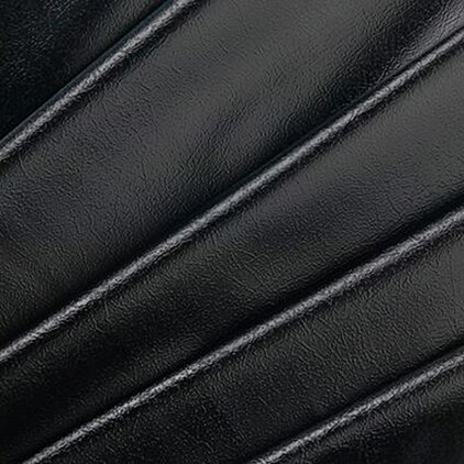 PVC Leather Grain Black