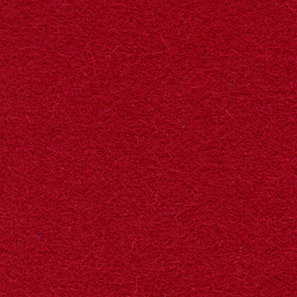 Wool Serge Melton Crimson