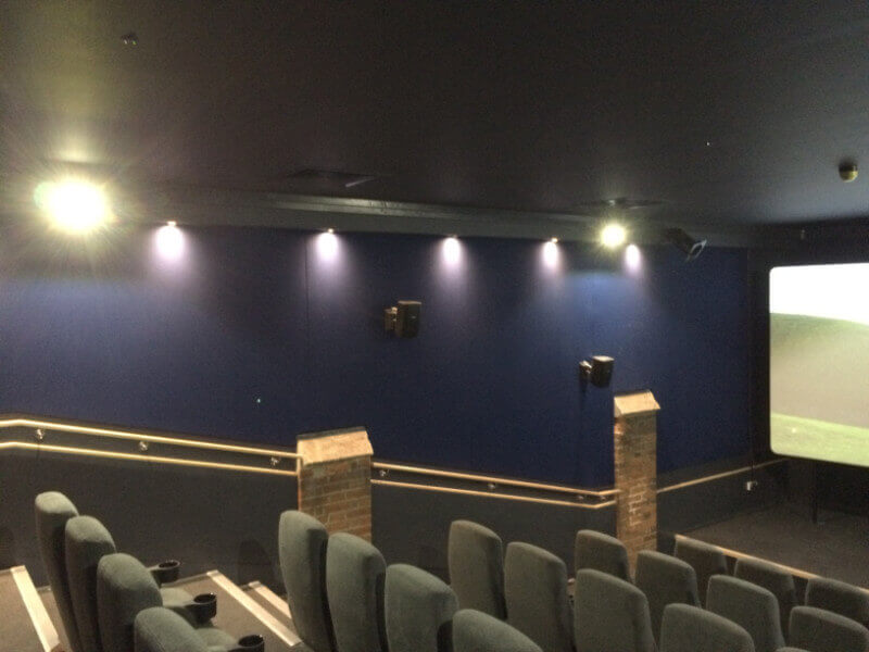 Camstage installs acoustic walls at Dulwich Picturehouse