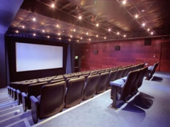 Cinema projection screens and frames