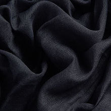 Muslin Black 1200cm